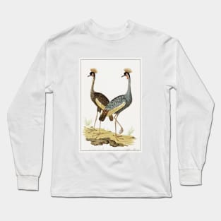 Grey Crowned Crane (1777–1786) Long Sleeve T-Shirt